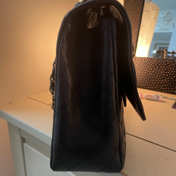 CHANEL Authentic classic caviar jumbo bag - Picture 3 of 14